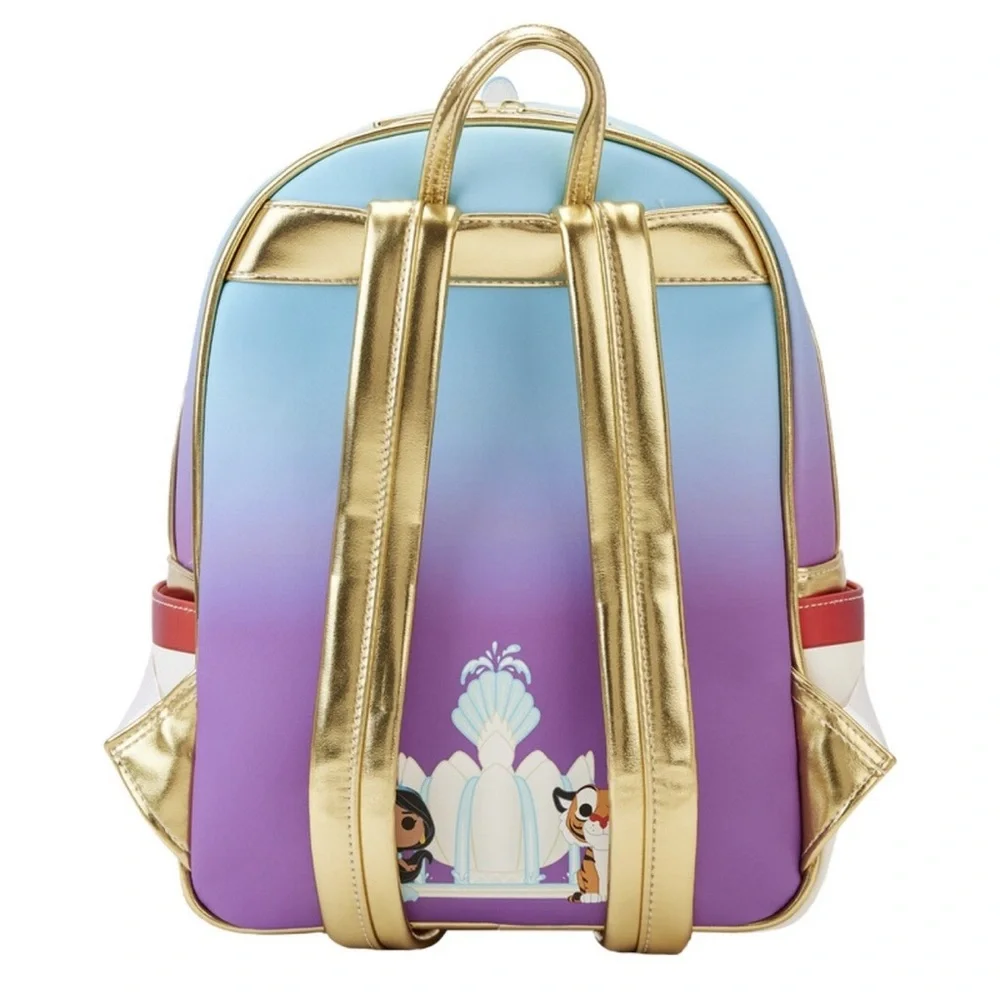 Limited Edition Bundle Aladdin 30th Anniversary Palace Mini Backpack and Pop NWT